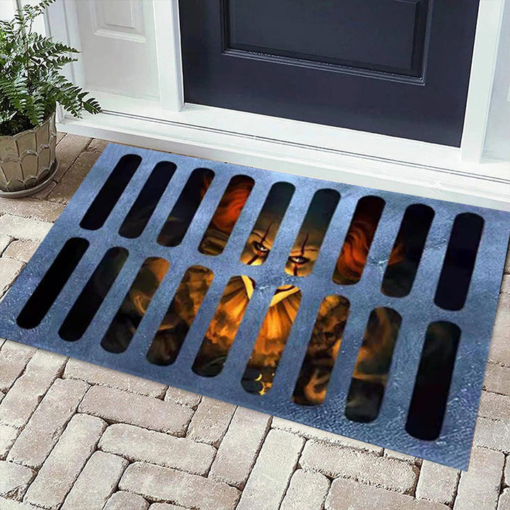 Horror-Themed Decorative Floor Mat