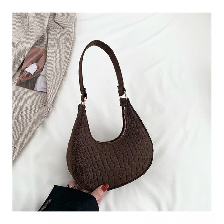 WoCrocodile Texture Handheld Hobo Bag Kalsten