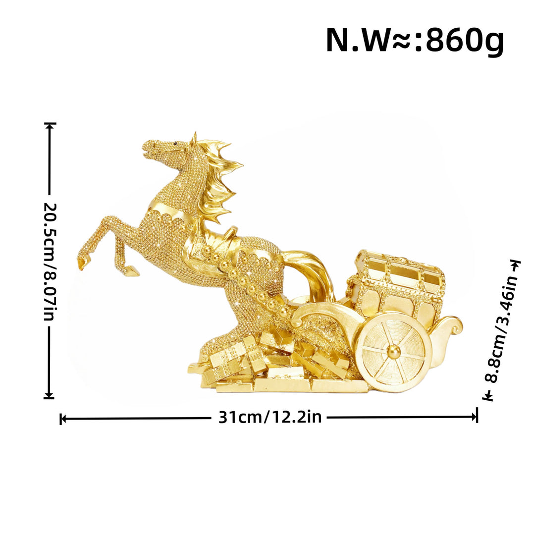 Decorative horse figurine Kalsten