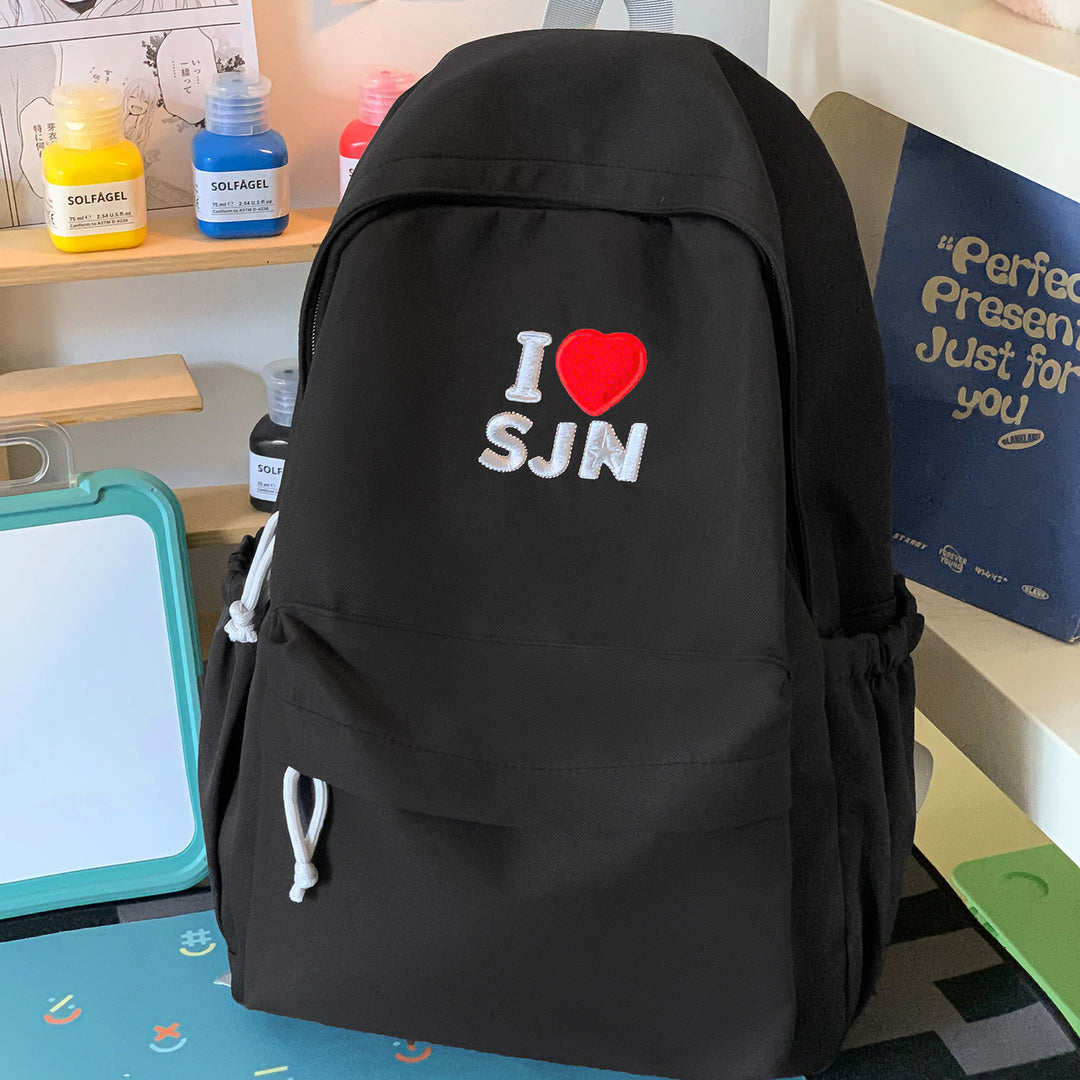 Embroidered Graphic Backpack Kalsten