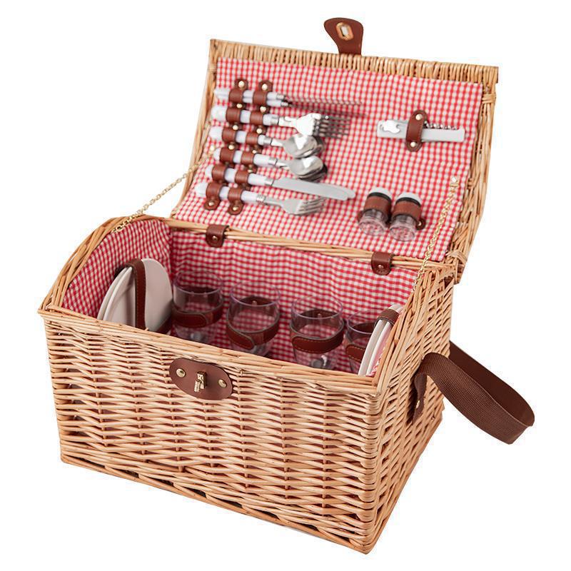 Handcrafted Wicker Storage Box Kalsten