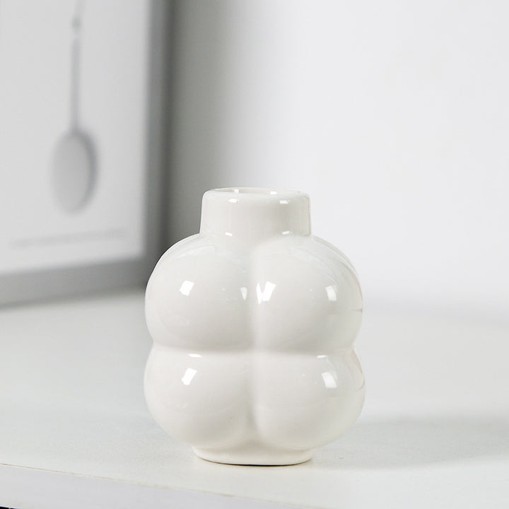Decorative Ceramic Flower Bud Holder Kalsten