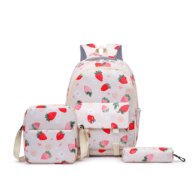 Backpack set with fruity design Kalsten