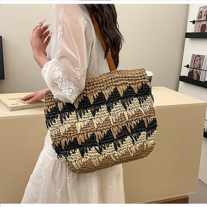 Woven Natural Material Handbag Kalsten