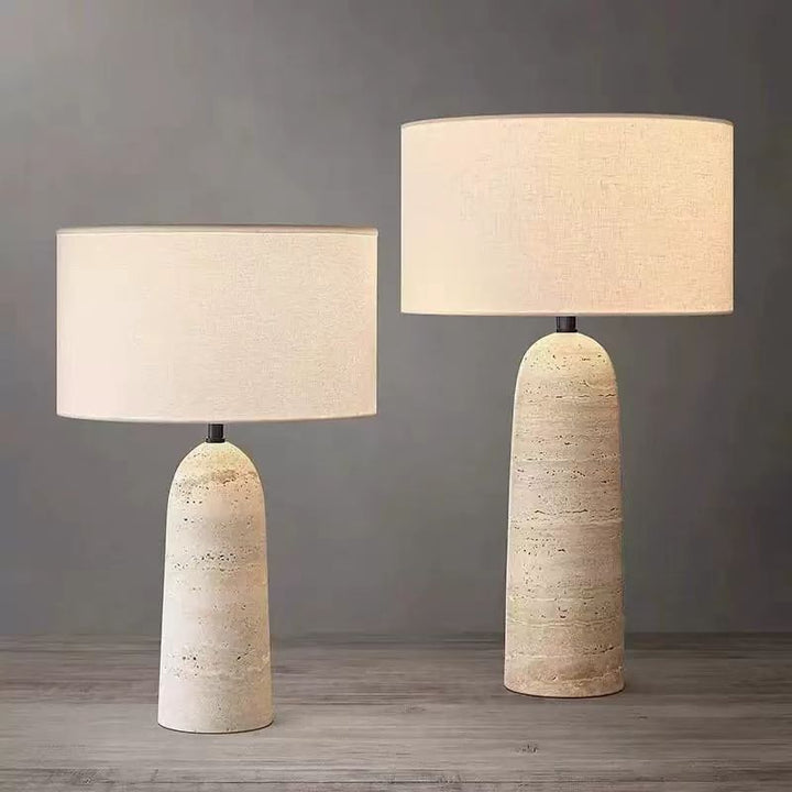 Modern Decorative Table Lamp with Cylinder Base
