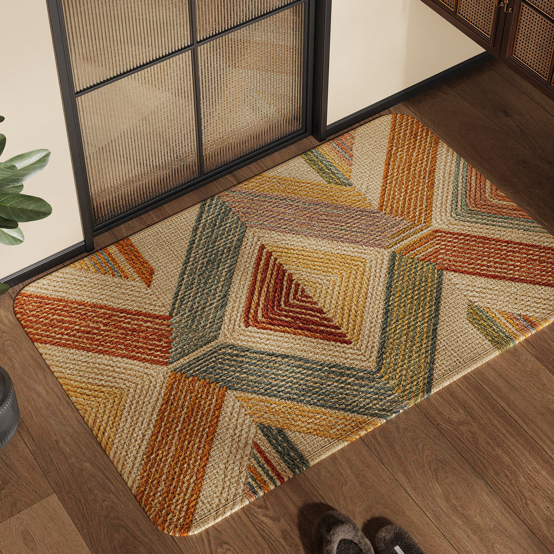 Geometric Pattern Decorative Rug