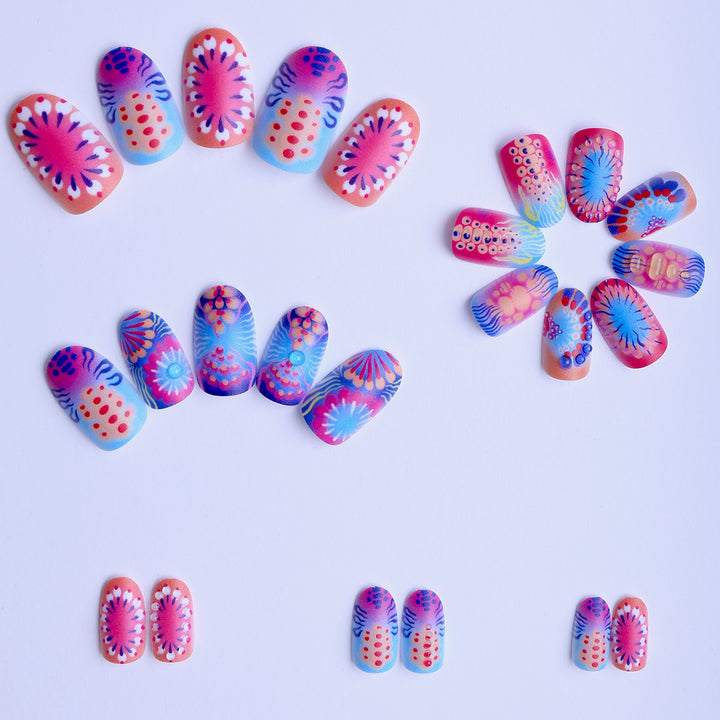 Creative and Artistic Press-on Nails Kalsten