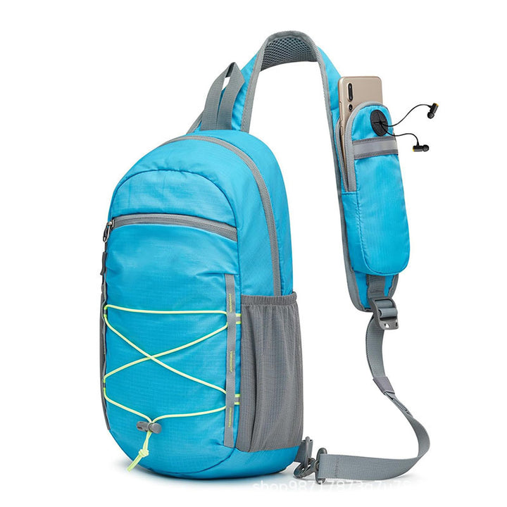 Sling Backpack with Multifunctional Storage and Ergonomic Carrying System Kalsten