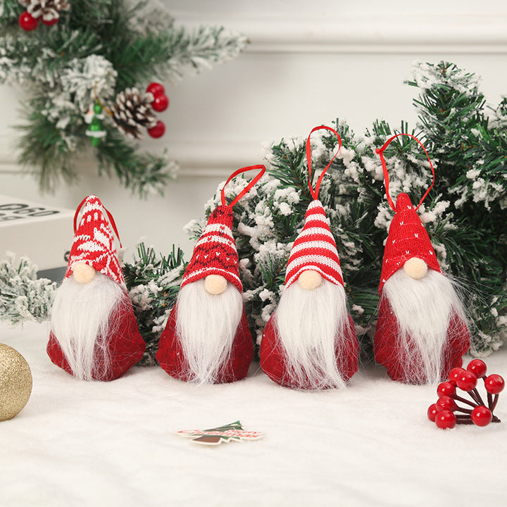 Cute Christmas tree decoration in gnome design Kalsten