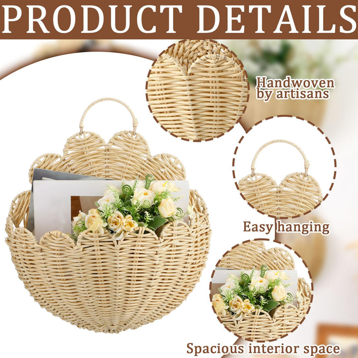 Woven Shell Storage Basket Kalsten