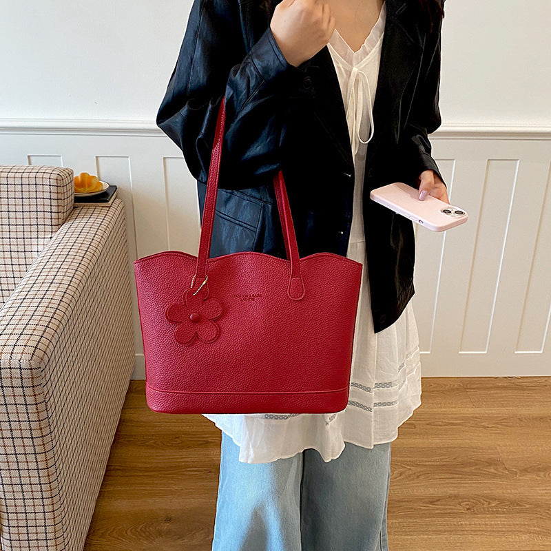 Elegant Textured Tote Bag