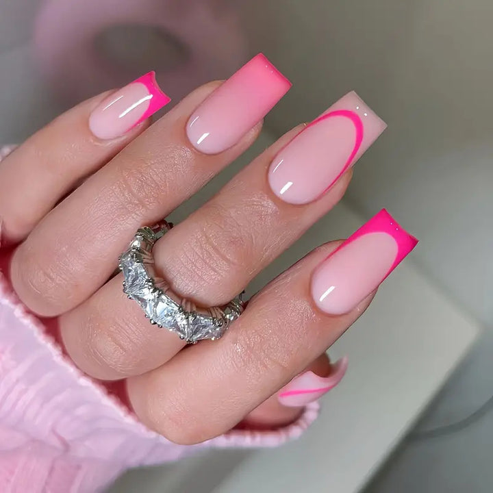 Stylish Acrylic Press-On Nail Set Kalsten