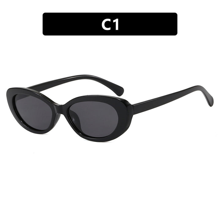 Women's fashionable cat-eye sunglasses with UV protection and elegant frame Kalsten