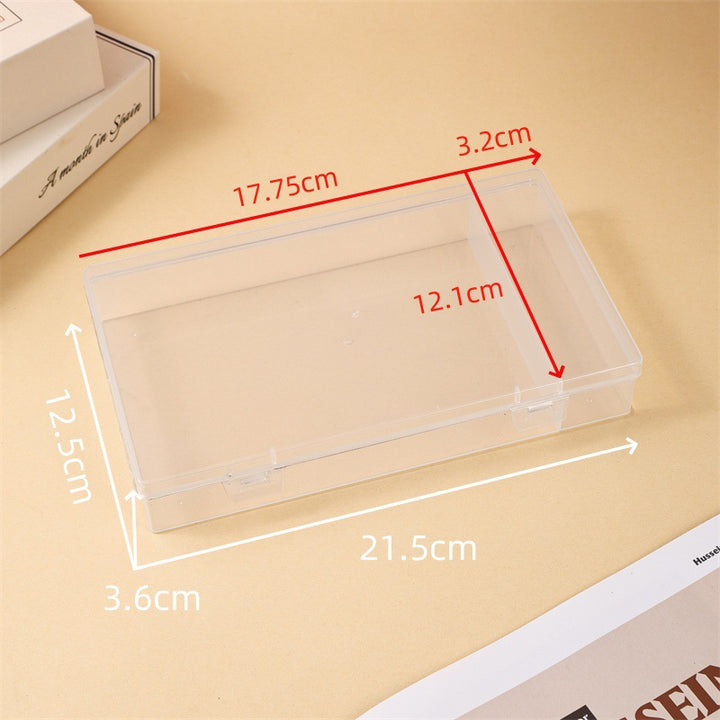 Transparent Storage Organizer with Secure Lid Kalsten