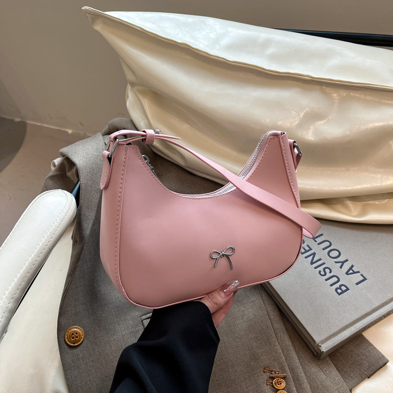 Chic Bow-Accent Handbag