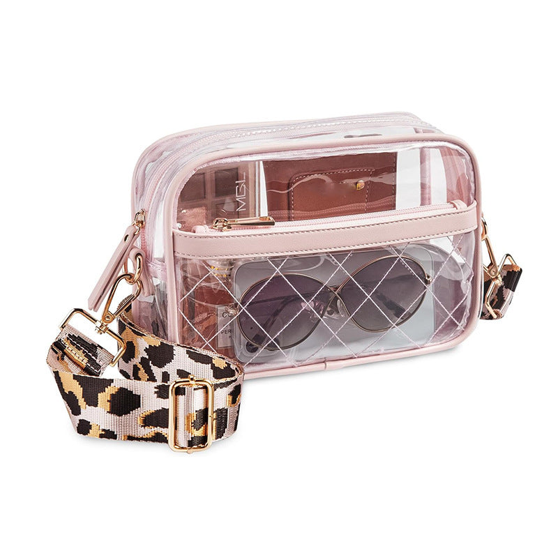 Transparent cosmetic bag with fashionable design Kalsten