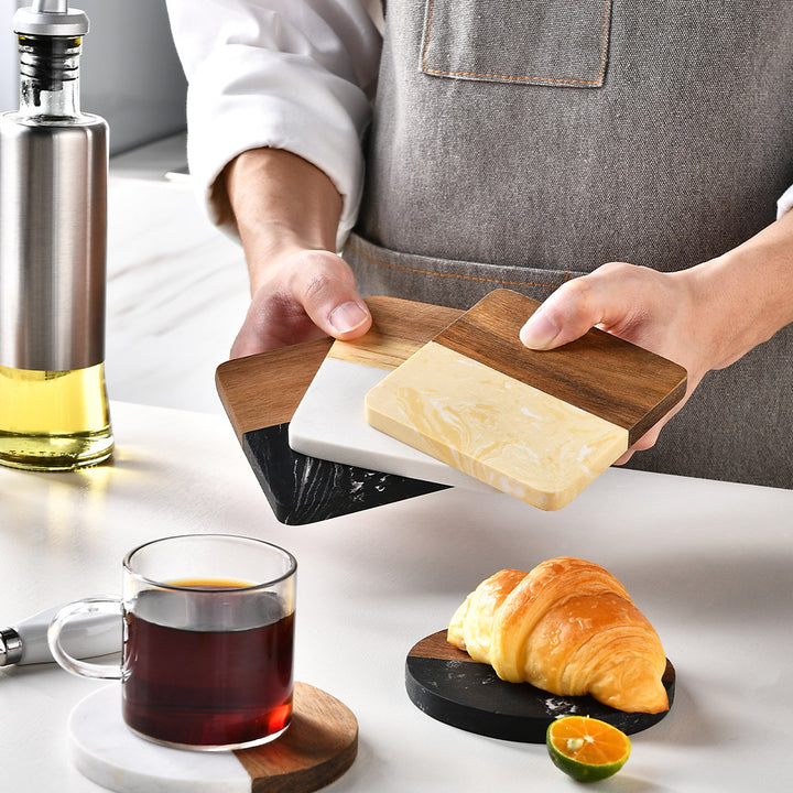 High-quality serving board made of wood and concrete Kalsten