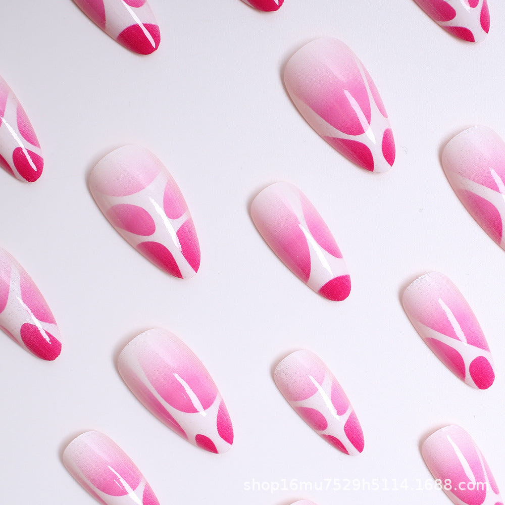 Artistic Abstract Press-On Nails Kalsten