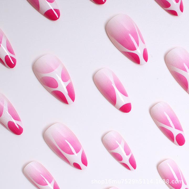 Artistic Abstract Press-On Nails Kalsten