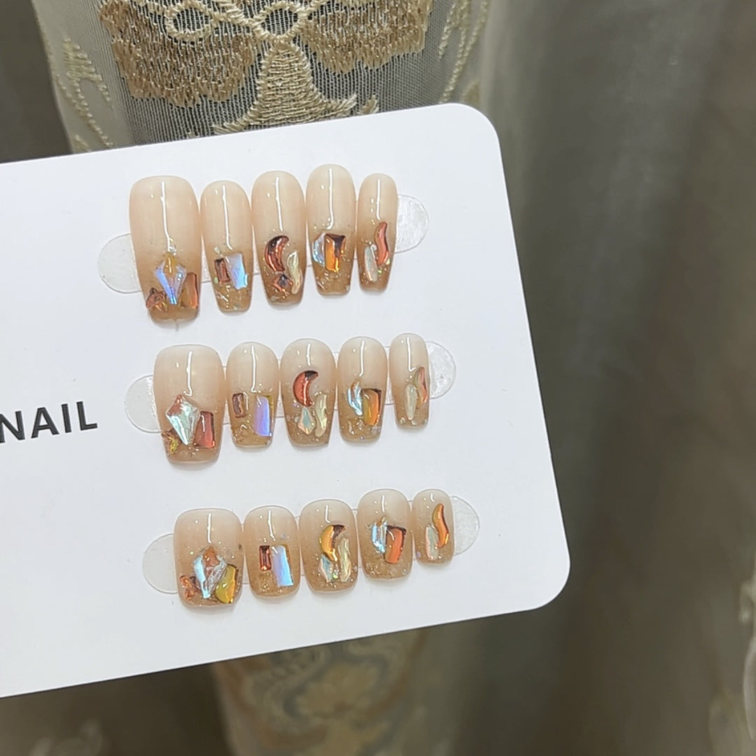 Glittering Press-On Nail Art Collection Kalsten