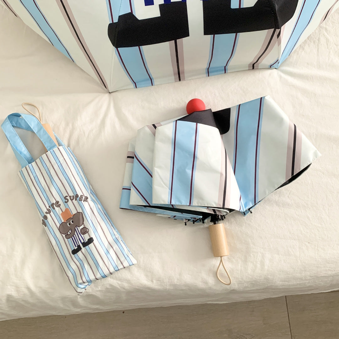 Ladies creative foldable umbrella with playful animal design Kalsten
