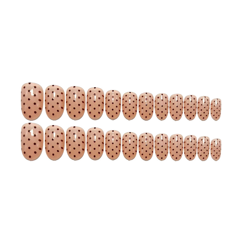 Nail Art Set with Stylish Polka Dot Design Kalsten