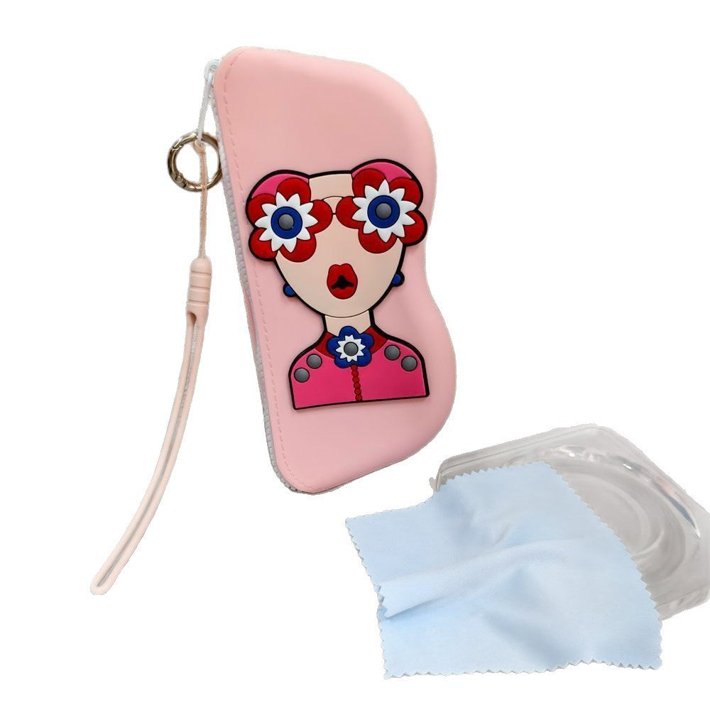 Artistic Print Zippered Pencil Case Kalsten