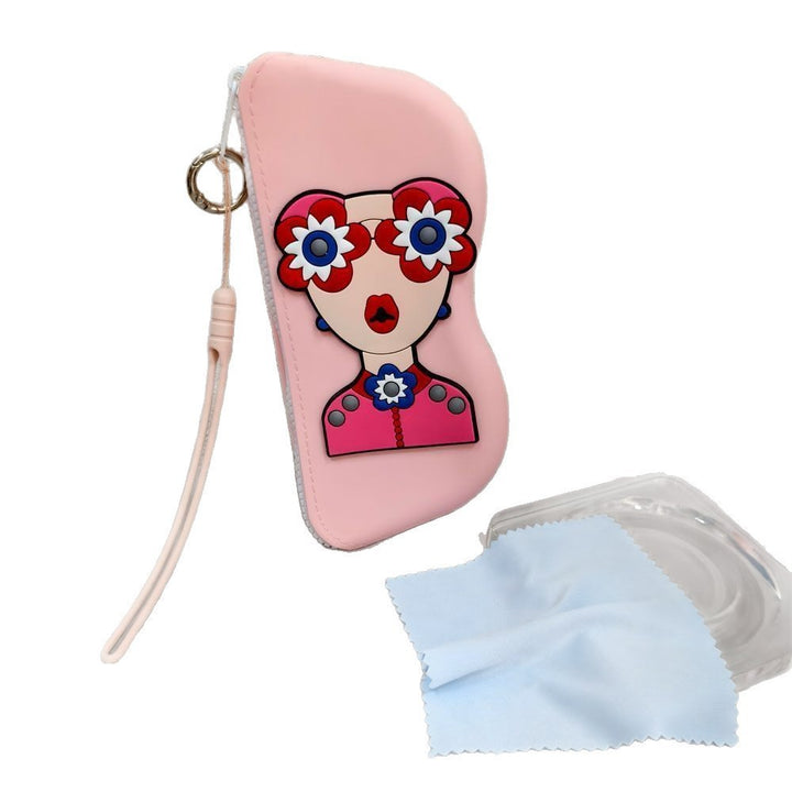 Artistic Print Zippered Pencil Case Kalsten
