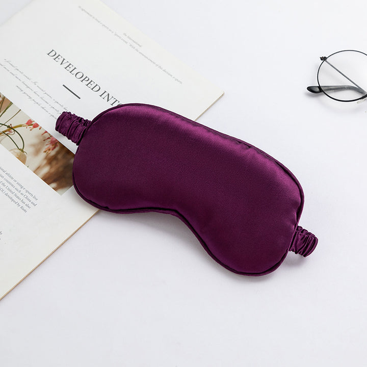 Unisex nan luxurious satin sleep mask with adjustable elastic band and soft padding Kalsten