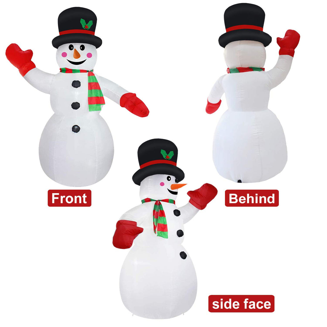 Inflatable decoration snowman