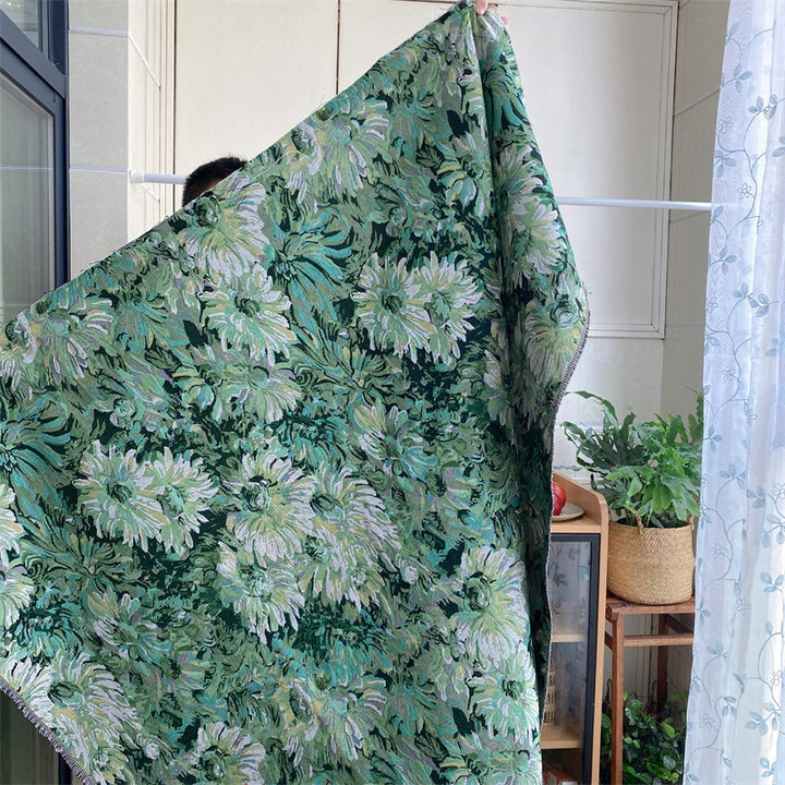 Decorative Floral Tapestry