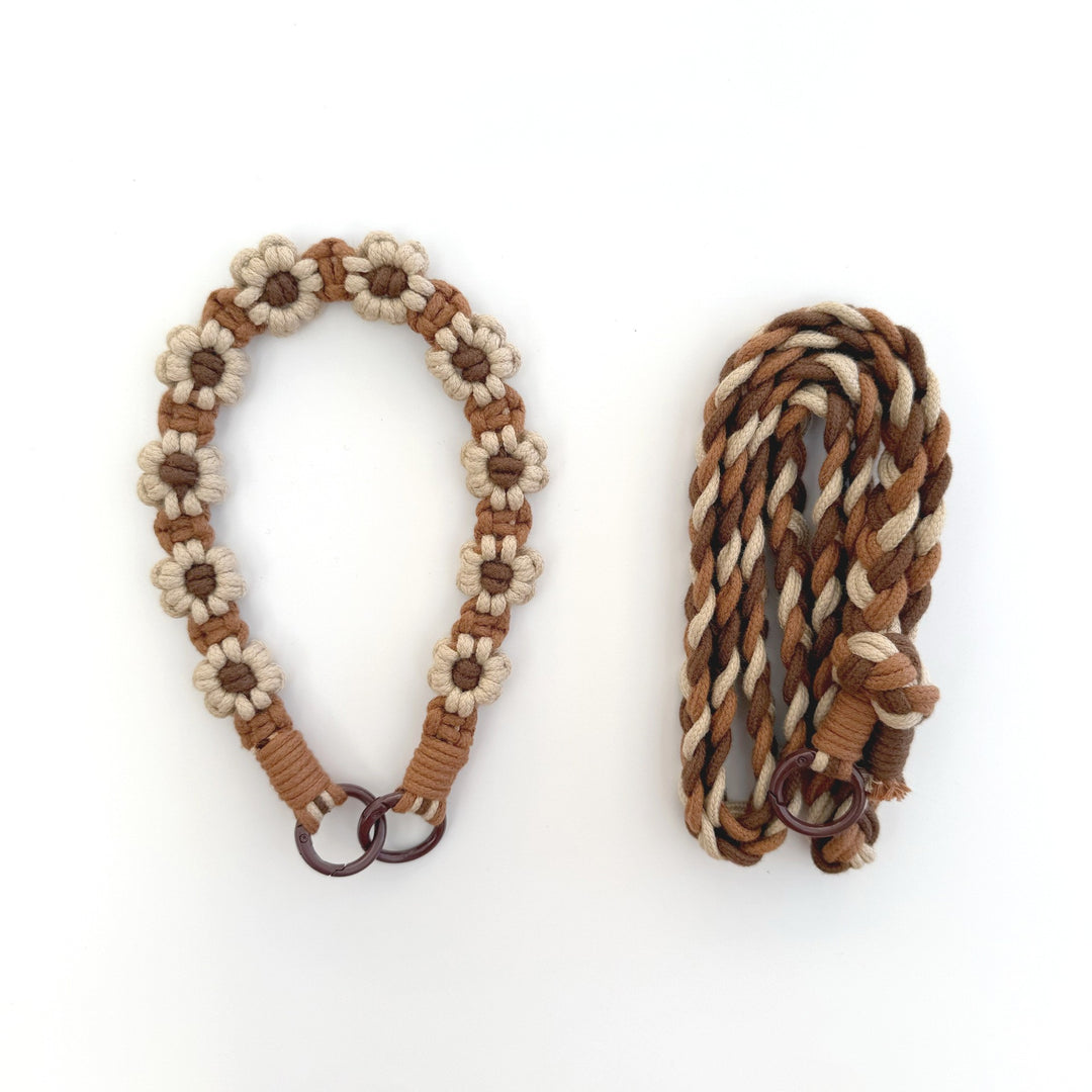 Macrame Dog Leash Holder Kalsten