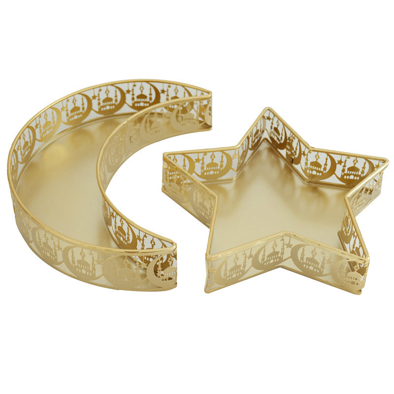 Elegant metal candle holder Kalsten