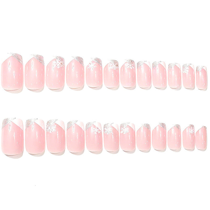 Creative Floral Snowflake Nail Art Kalsten
