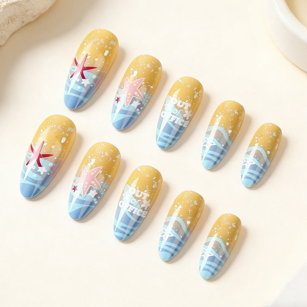 Themed Press-On Nail Art Kalsten