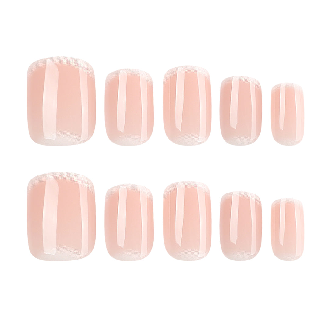 Premium Nail Art in Elegant French-Tip Design Kalsten
