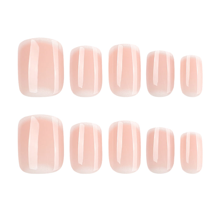 Premium Nail Art in Elegant French-Tip Design Kalsten