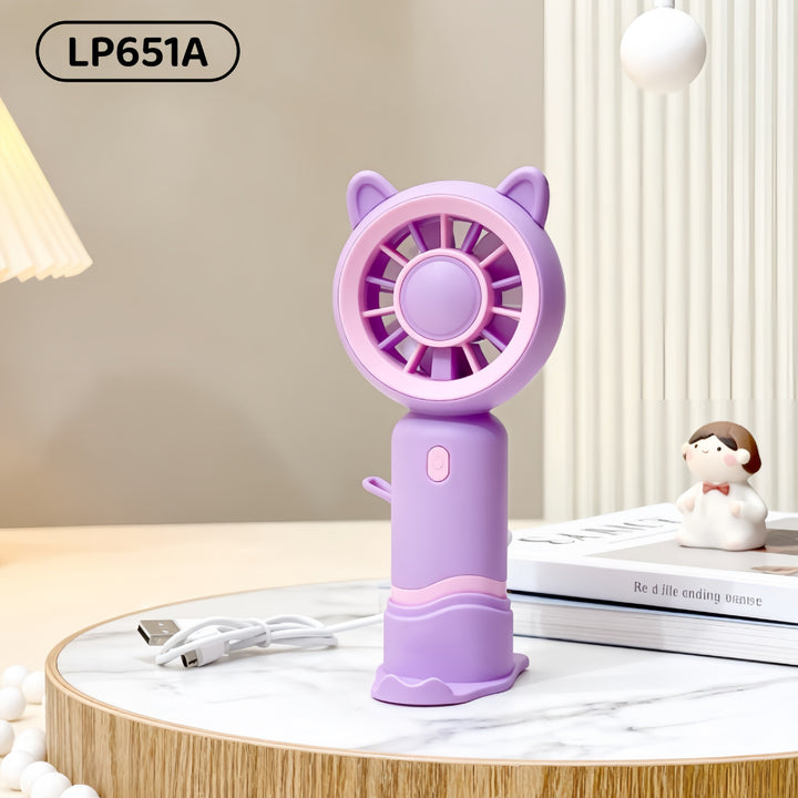 Portable handheld fan with cute animal design Kalsten
