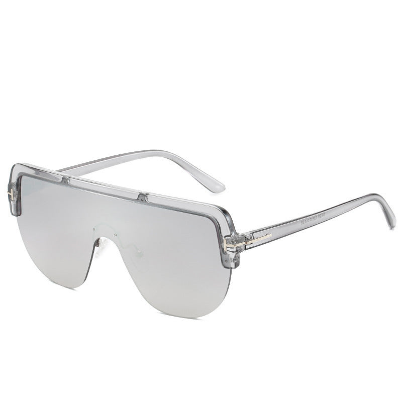 Contemporary Full-Frame Shield Sunglasses Kalsten