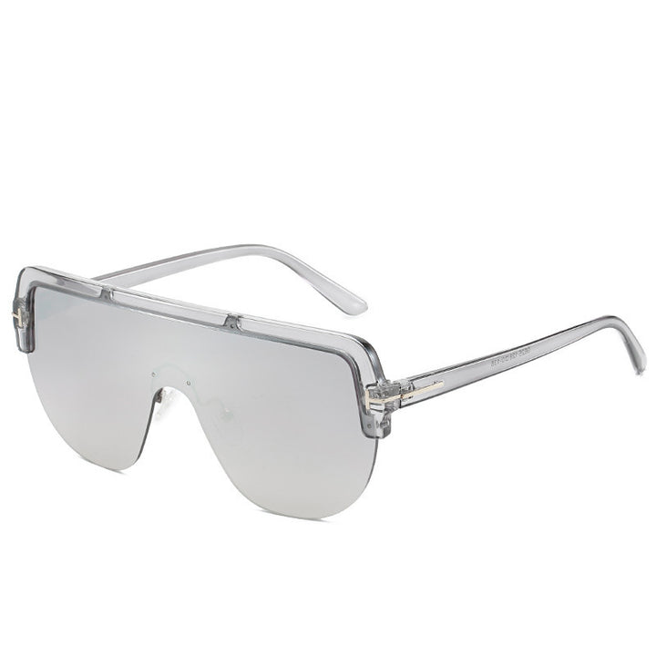 Contemporary Full-Frame Shield Sunglasses Kalsten