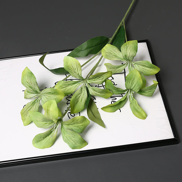 Elegant Faux Orchid Floral Stems