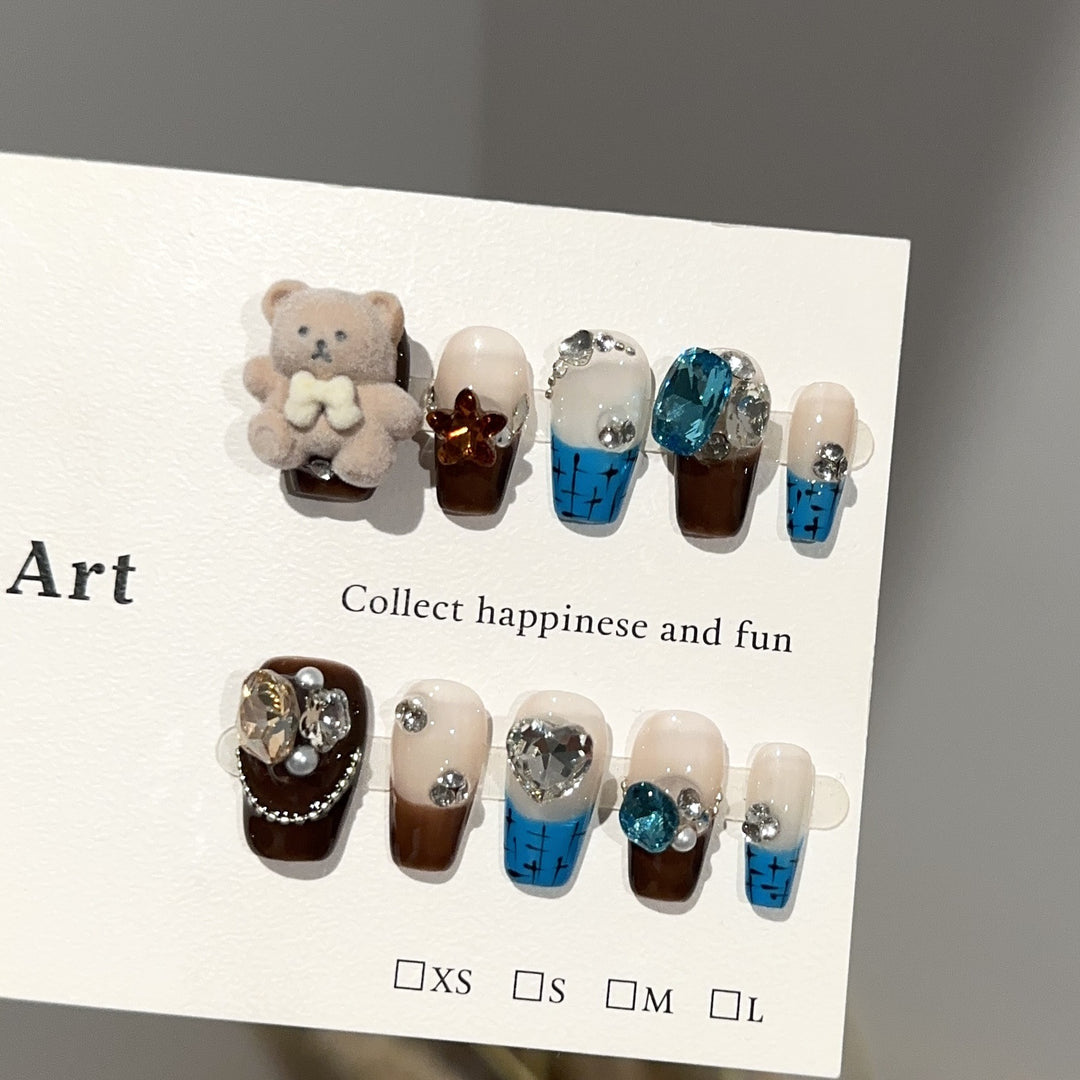 Whimsical Themed Press-On Nail Set