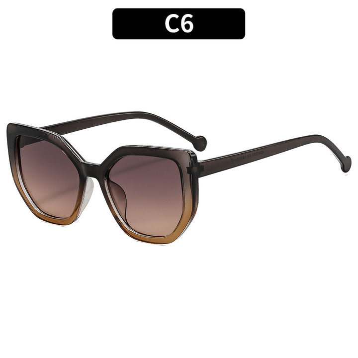 Oversized Geometric Sunglasses Everyday Style
