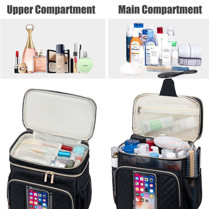 Cosmetic organizer bag with practical compartments Kalsten