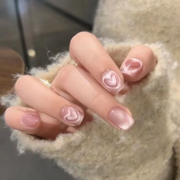 Artistic Floral-Embellished Press-On Nail Art Kalsten