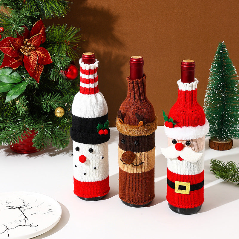 Christmas gift wine bottle sleeve Kalsten