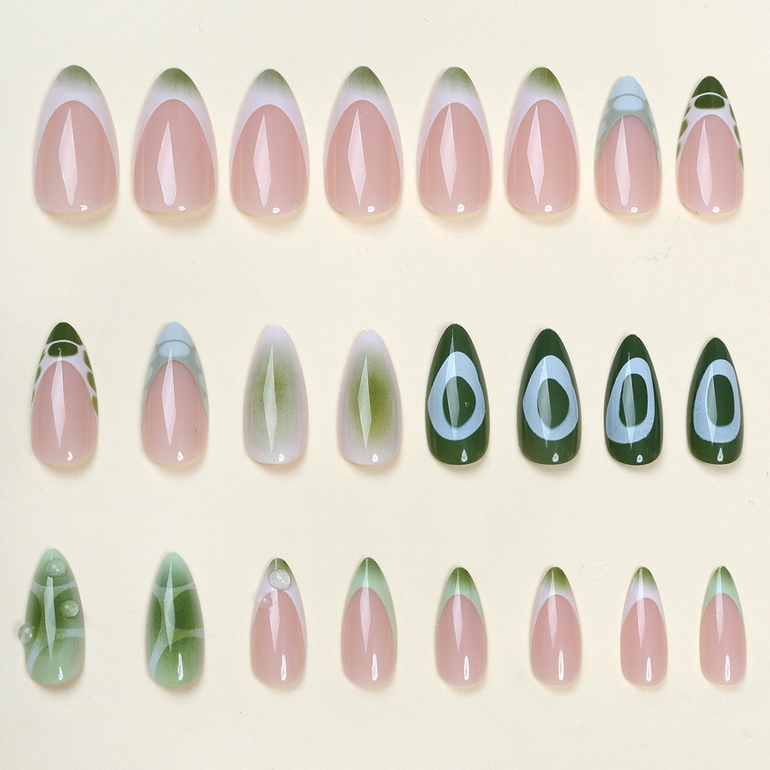 Abstract Art Tip Press-On Nail Set Kalsten