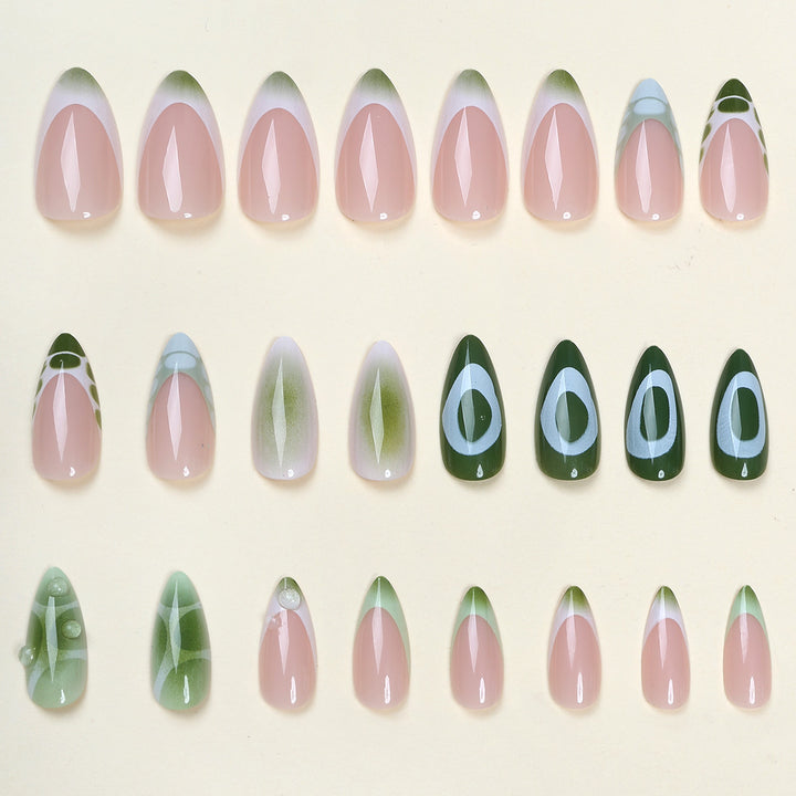 Abstract Art Tip Press-On Nail Set Kalsten