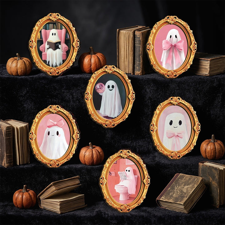 Wall art with creative ghost motif Kalsten