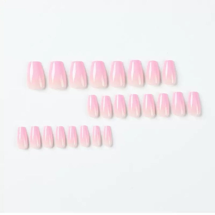Artificial nail set with elegant gradient and modern design Kalsten